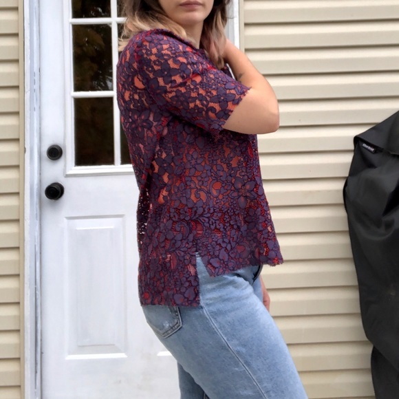 Zara Lace Shirt - Picture 3 of 10